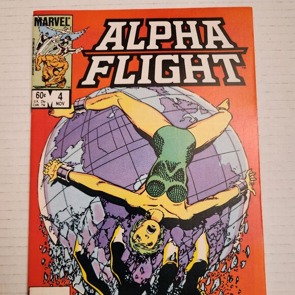 Alpha Flight #4 (1983) Marvel Comics, Vol. 1, NM - Picture 1 of 14